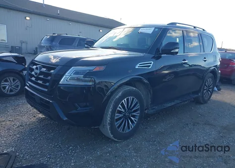 2023 Nissan Armada Sl 2Wd z USA, uszkodzony, nr VIN JN8AY2BA9P9401927